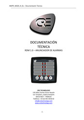 CRE Technology RDM 1.0 Documentación Técnica