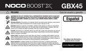 NOCO BOOST X GBX45 Guía De Usuario