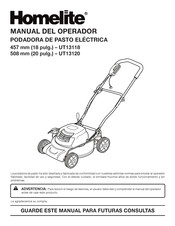 Homelite UT13118 Manual Del Operador