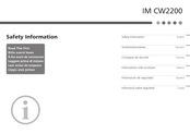 Ricoh IM CW2200 Manual De Instrucciones