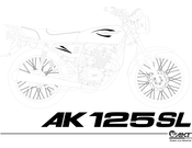 AKT Motos AK 125SL Manual Del Usuario