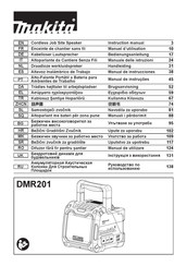 Makita DMR201 Manual De Instrucciones