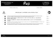 Fuji F-32RCR Instrucciones Originales