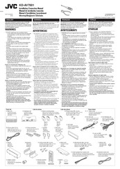 JVC KD-AV7001 Manual De Instalación/Conexion