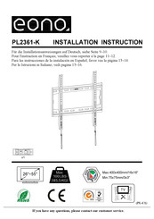 Eono PL2361-K Instrucciones De La Instalación