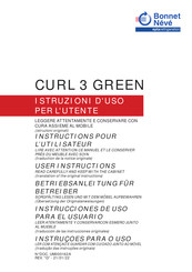 Bonnet Neve CURL 3 GREEN Instrucciones De Uso