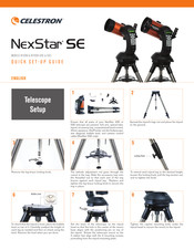 Celestron NexStar SE Serie Guia De Inicio Rapido