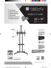 Techly cart 100 Manual De Instrucciones