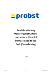 probst VTK-V Instrucciones De Uso