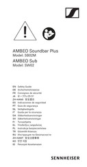 Sennheiser AMBEO Sub Indicaciones De Seguridad