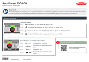 Fronius AccuPocket 150/400 Instrucciones Abreviadas