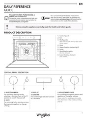 Whirlpool OAKZ9 380 C IX Guía De Referencia