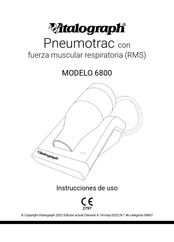 Vitalograph 6800 Instrucciones De Uso