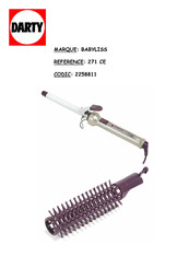 Babyliss PARIS 271CE Manual De Instrucciones