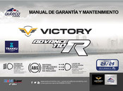 Auteco VICTORY ADVANCE R 110 Manual De Garantía Y Mantenimiento