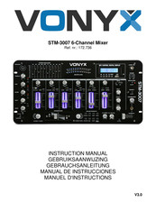 Vonyx STM-3007 Manual De Instrucciones