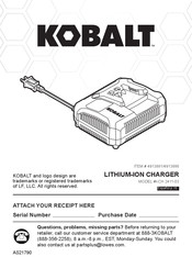 Kobalt 4913886 Manual De Instrucciones