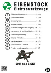 EIBENSTOCK EHR 18.1S SET Instrucciones De Servicio