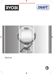 Ryobi RLCL18 Manual De Instrucciones