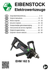 EIBENSTOCK EHM 162 S Instrucciones De Servicio