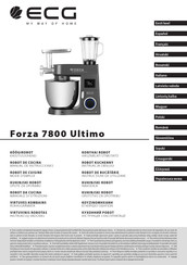 Ecg Forza 7800 Ultimo Manual De Instrucciones