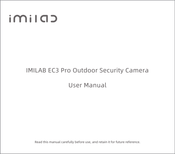 imilab EC3 Pro Manual Del Usuario