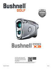 Bushnell GOLF PRO X3 Manual De Instrucciones