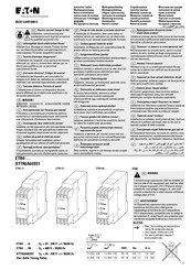 Eaton ETR4 Serie Instrucciones De Montaje