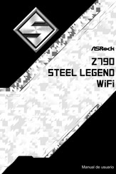 ASROCK Z790 STEEL LEGEND WiFi Manual De Instrucciones