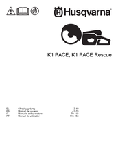 Husqvarna K1 PACE Rescue Manual De Usuario