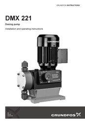 Grundfos DMX 27-10 Instrucciones De Instalación Y Funcionamiento