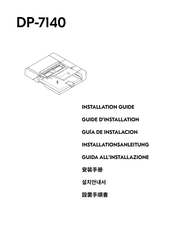 Kyocera DP-7140 Guia De Instalacion