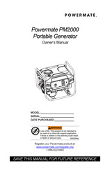 Powermate PM2000 Manual Del Usuario