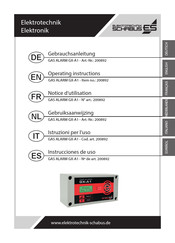 Elektrotechnik Schabus GX-A1 Instrucciones De Uso
