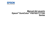 Epson SureColor P8570D Serie Manual Del Usuario