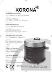 KORONA electric 58011 Manual De Instrucciones