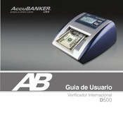 AccuBANKER D500 Guía De Usuario