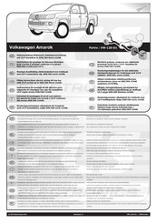 ECS Electronics VW-120-D1 Instrucciones De Montaje