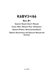 DFI K6BV3+/66 Manual Del Usuario