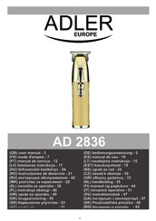 Adler europe AD 2836 Manual De Uso