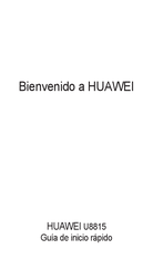 Huawei U8815 Guia De Inicio Rapido