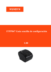 MUNBYN ITPP047 Guía De Configuración