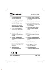 EINHELL GC-HH 18/45 Li T Manual De Instrucciones Original