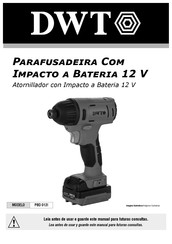 DWT PBD 012I Manual De Instrucciones