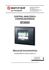 Honeywell NOTIFIER ID3000 Manual De Funcionamiento