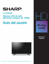 Sharp LC-40LB480U Guia Del Usuario