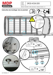 Mobietec MDP Utilitaire H1 Instrucciones De Montaje