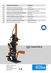 Gude 02085 Manual De Instrucciones Original