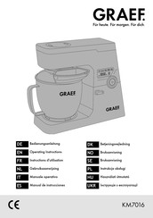 Graef KM7016 Manual De Instrucciones