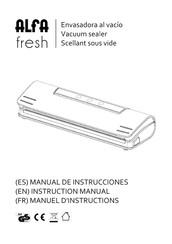 ALFA fresh Manual De Instrucciones